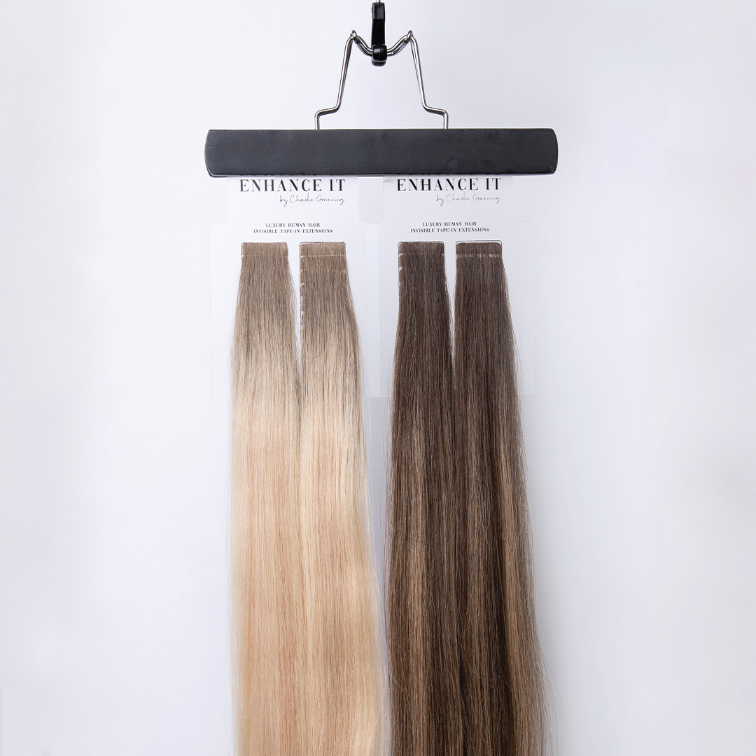 Invisible Tape-In Hair Extensions - Enhance It by Charlie Greening