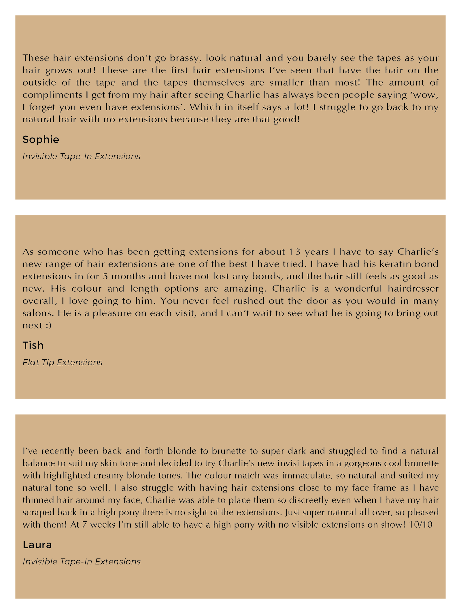 Hair weave 10 sales letters