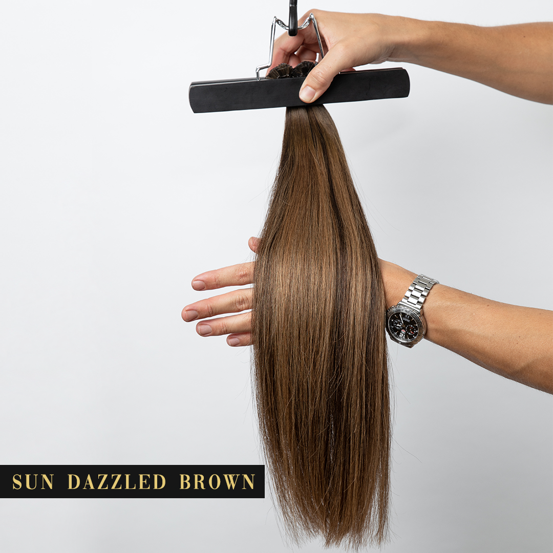 Flat Tip Hair Extensions Enhance It by Charlie Greening