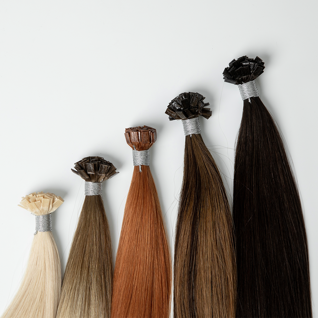 Flat Tip Hair Extensions Enhance It by Charlie Greening